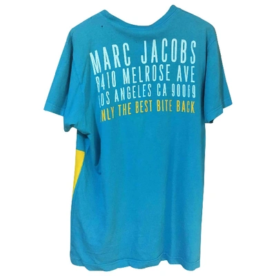 Pre-owned Marc Jacobs Blue Cotton T-shirt