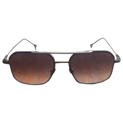 Pre-owned Dita Anthracite Metal Sunglasses