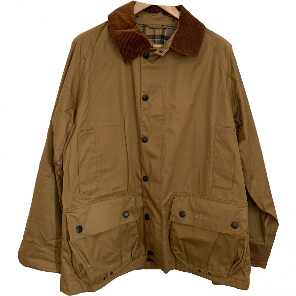 Pre-owned Barbour Beige Cotton Jacket | ModeSens