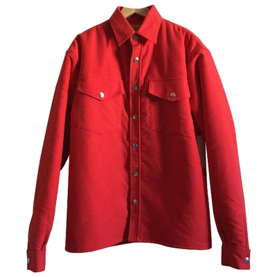 Pre-owned Simon Miller Red Cotton Jacket