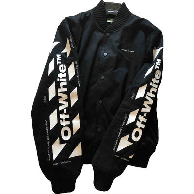 Pre-owned Off-white Black Cotton Jacket
