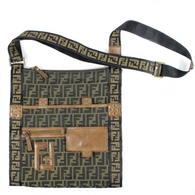 Pre-owned Fendi Brown Cloth Bag