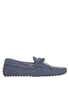 Tod's Loafers In Dark Blue