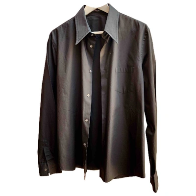 Pre-owned Costume National Shirt In Black