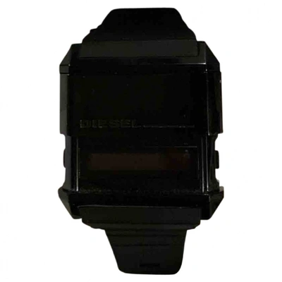 Pre-owned Diesel Watch In Black