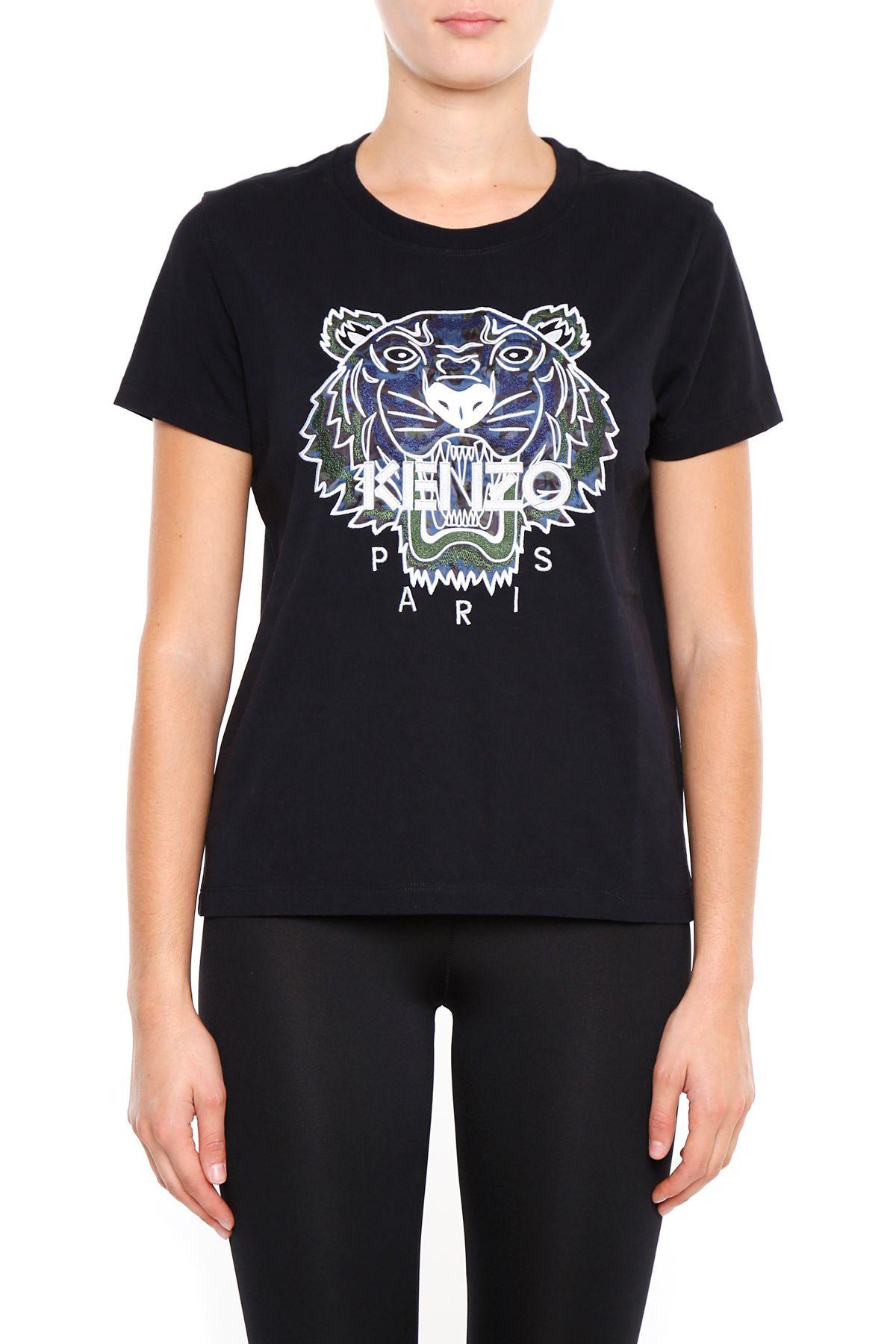 kenzo embroidered t shirt