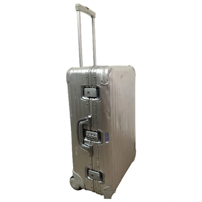 Pre-owned Rimowa Silver Metal Bag