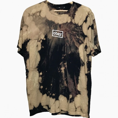 Pre-owned Obey Multicolour Cotton T-shirt