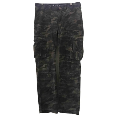 Pre-owned Beams Trousers In Green