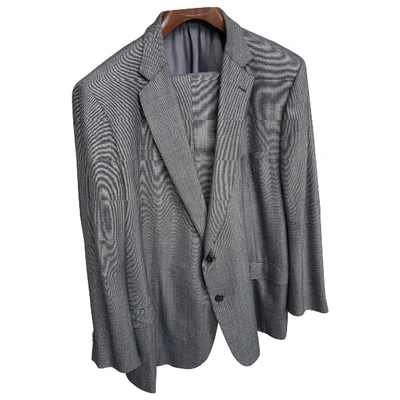 Pre-owned Ermenegildo Zegna Wool Suit In Grey