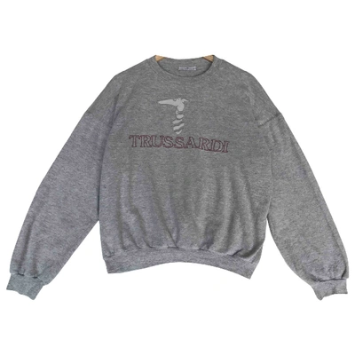 Pre-owned Trussardi Sweatshirt In Grey