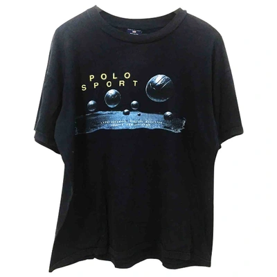 Pre-owned Polo Ralph Lauren Black Cotton T-shirts
