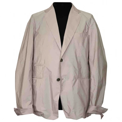 Pre-owned Jil Sander Waistcoat In Pink