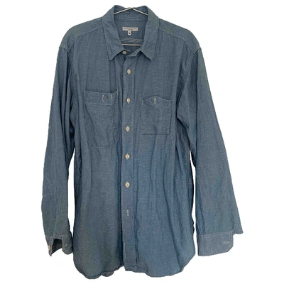 Pre-owned Engineered Garments Blue Cotton Shirts