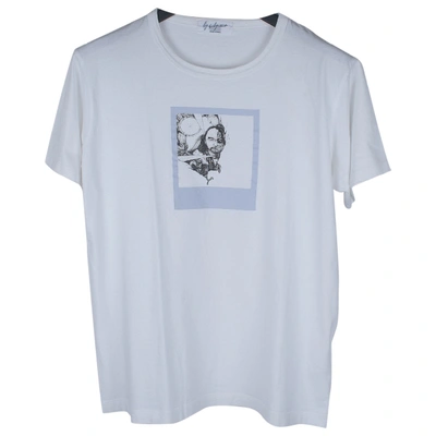 Pre-owned Yohji Yamamoto White Cotton T-shirt