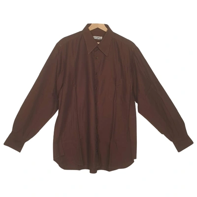 Pre-owned Trussardi Shirt In Brown