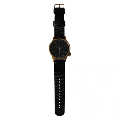 Pre-owned Komono Watch In Black