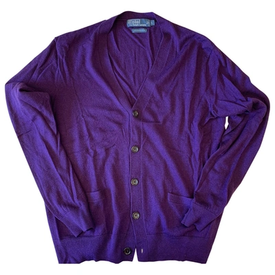 Pre-owned Polo Ralph Lauren Purple Wool Knitwear & Sweatshirts