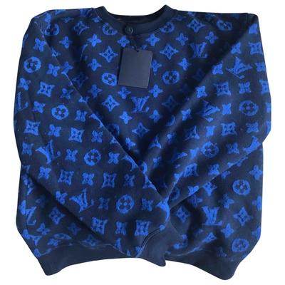 blue Louis Vuitton Knitwear & Sweatshirts for Men - Vestiaire Collective