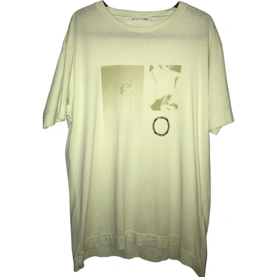 Pre-owned Alyx Green Cotton T-shirts