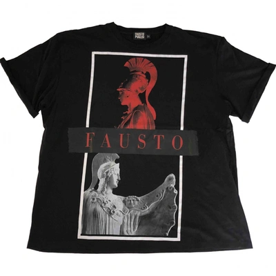 Pre-owned Fausto Puglisi Black Cotton T-shirts