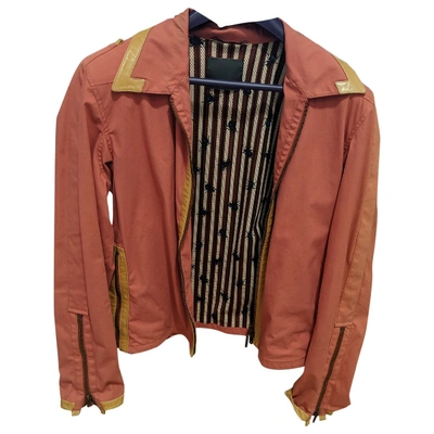 Pre-owned Fendi Orange Cotton Jacket