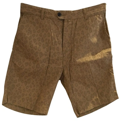 Pre-owned Ymc You Must Create Beige Cotton Shorts
