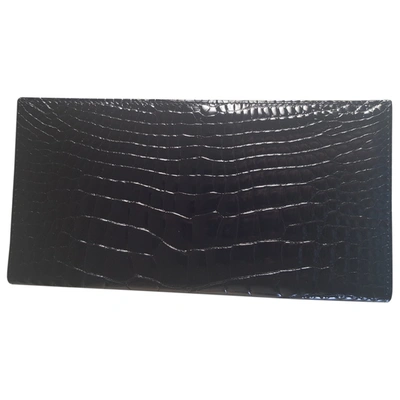Pre-owned Fendi Black Alligator Small Bag, Wallet & Cases