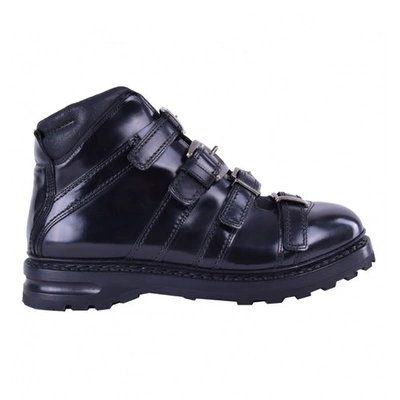 Pre-owned Dolce & Gabbana Leather Boots In Black