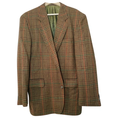 Pre-owned Cerruti 1881 Wool Jacket In Multicolour
