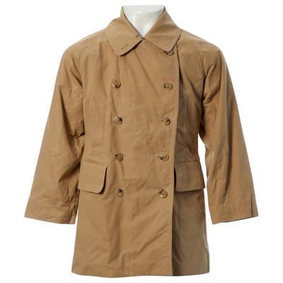 Pre-owned Dries Van Noten Beige Cotton Coat