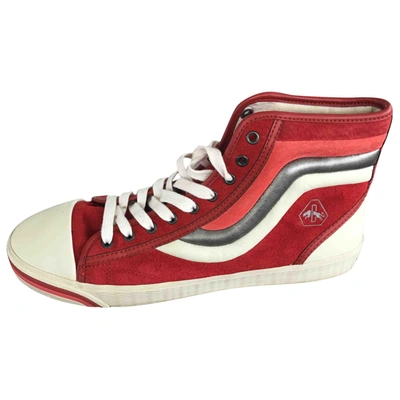 Pre-owned Puma High Trainers In Multicolour