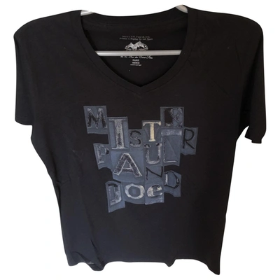 Pre-owned Paul & Joe Black Cotton T-shirt