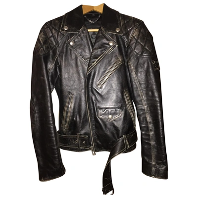 Pre-owned Belstaff Leather Jacket