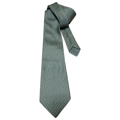 Pre-owned Marc Jacobs Silk Tie In Silver