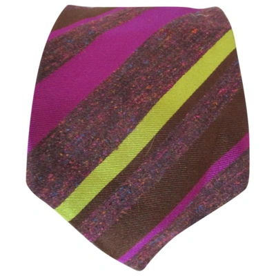 Pre-owned Etro Silk Tie In Other