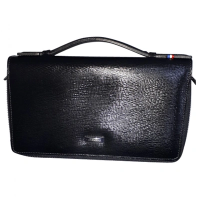Pre-owned St Dupont Black Patent Leather Small Bag, Wallet & Cases