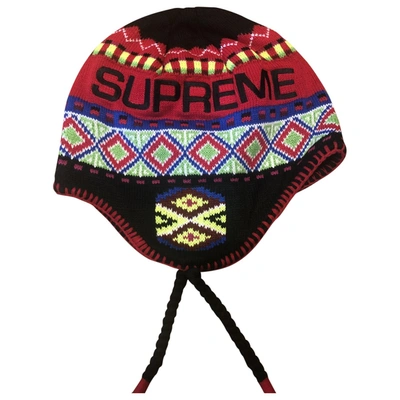 Pre-owned Supreme Hat In Multicolour