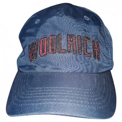 Pre-owned Woolrich Hat In Blue