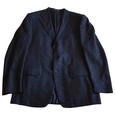 Pre-owned Corneliani Cashmere Jacket In Multicolour