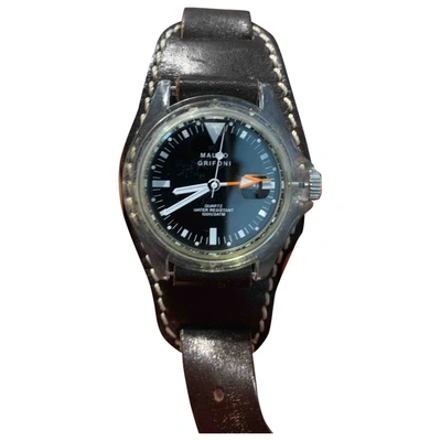 Pre-owned Mauro Grifoni Watch In Brown