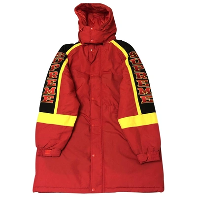Pre-owned Supreme Jacket In Red