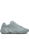 Adidas Originals Yeezy Boost 700 V2 Nubuck, Leather And Mesh Sneakers In Blue