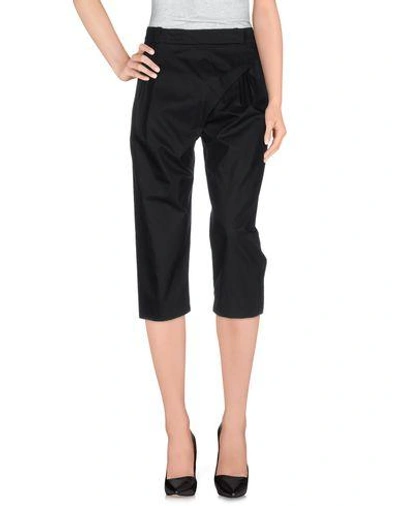 Balenciaga Cropped Pants & Culottes In Black
