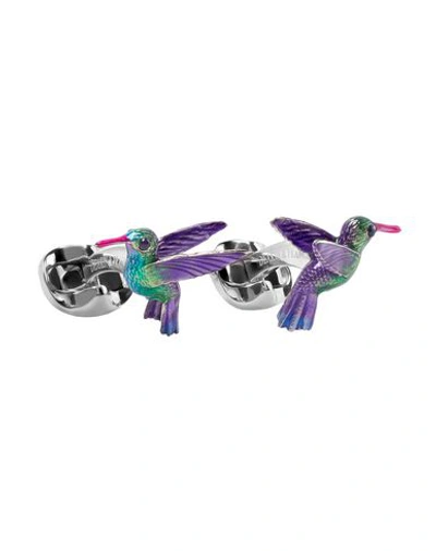 Deakin & Francis Cufflinks And Tie Clips In Purple