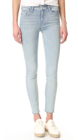 Mother The Looker Ankle Fray Jeans In Wink | ModeSens