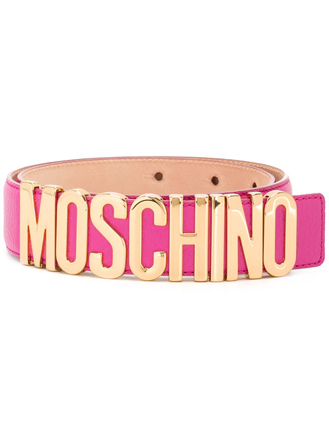 moschino belt pink