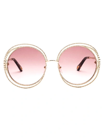 Chloé Sunglasses In Gold