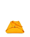 Akris Ai Cervo Small Shoulder Tote Bag In Light Orange