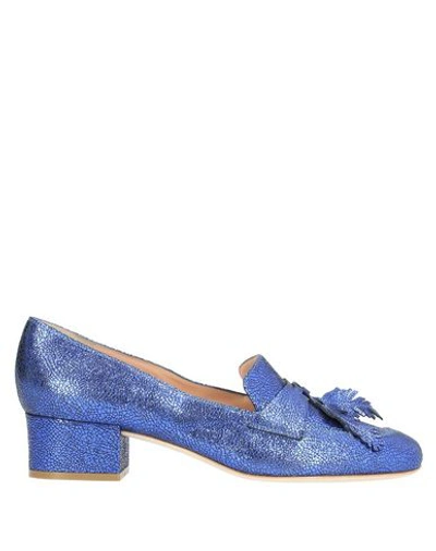 Alberta Ferretti Loafers In Blue